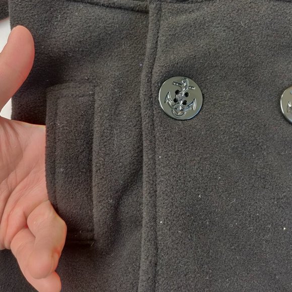 ⛄️NWOT⛄️ Handsome Fleece Pea Coat 24M - Picture 5 of 7